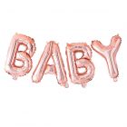 Ballon slinger BABY Rose goud