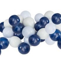 40 blauwe ballonnen 12,5 cm gingerray