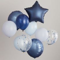 Ballonnenmix Blauw Navy