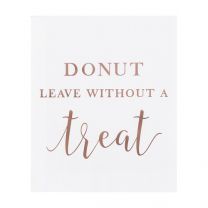 papieren zakjes donut leave without a treat A touch of pampa Ginger Ray