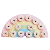 Regenboog Donut Wall Ginger Ray Pastel Party