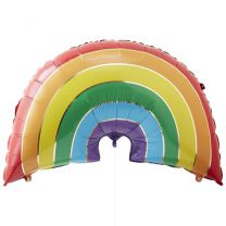 Pastel regenboog ballon