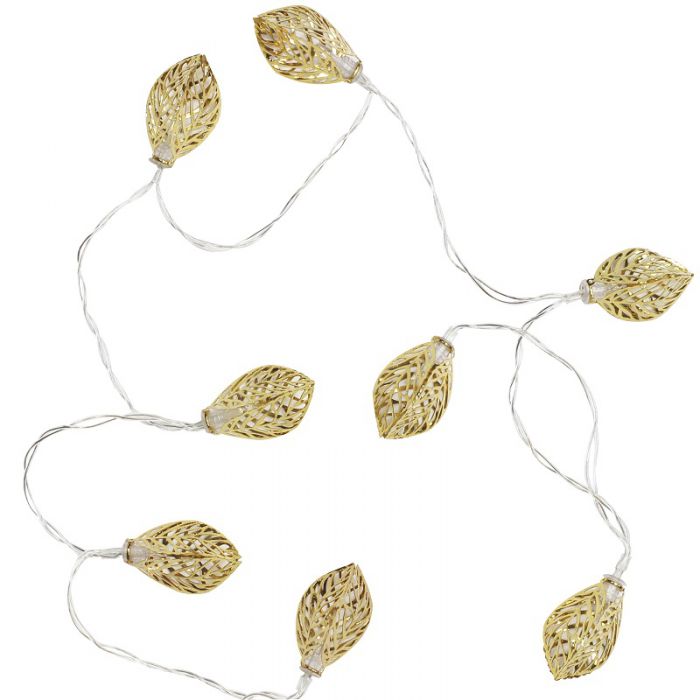 Geneigd zijn Nieuwe betekenis Pilfer Lichtslinger gouden blaadjes LED | Sweet Food Styling
