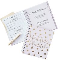 Luxe Weddingplanner goud folie en roze