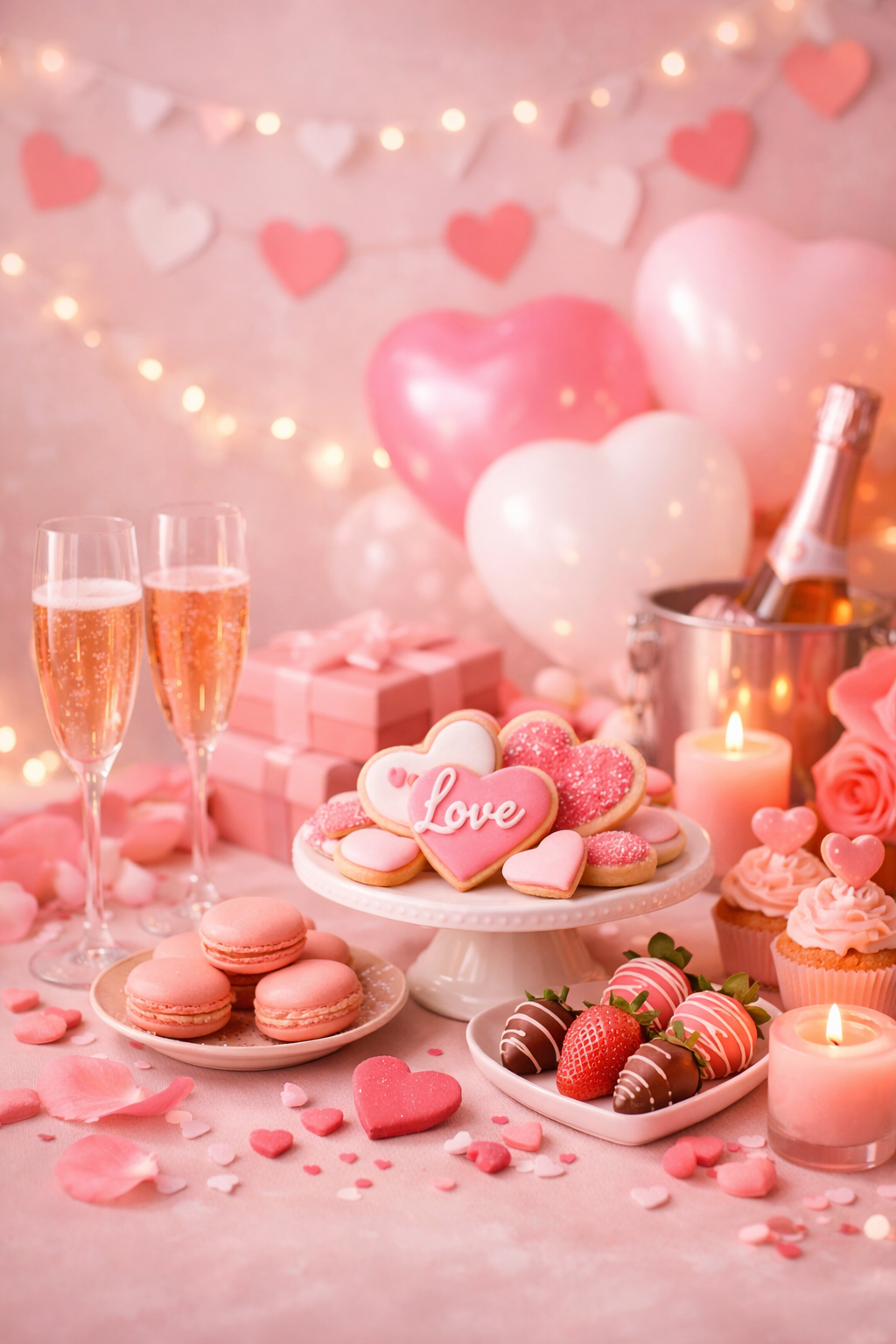 De leukste ideeën om Valentijnsdag thuis te vieren